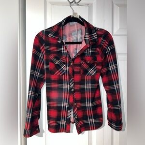 Passport Red and Black Plaid Shirt
